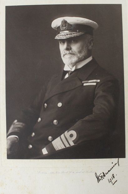 null MISCELLANEOUS - ADMIRAL GRASSET 

Two photographs of the Interallied Naval Council...