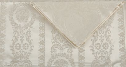 null GIANNI VERSACE - HOME SIGNATURE - 2 PAIRES DE SETS DE TABLE ET LEURS SERVIETTES...