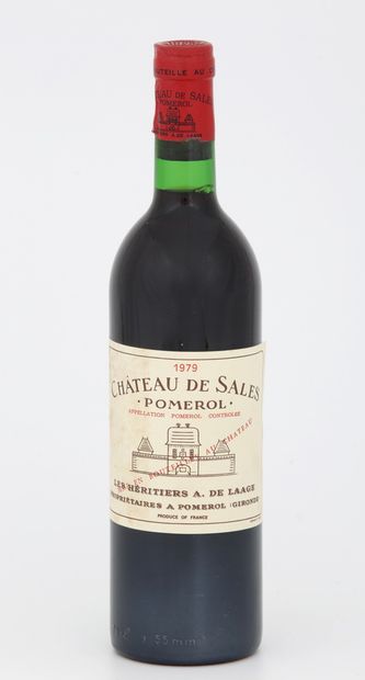 null 12 Bottles CHÂTEAU DE SALES - Pomerol

Year 1979

(Some stained labels - 5 levels...