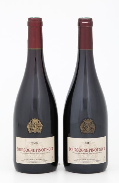 null 4 Bottles CHÂTEAU DE POMMARD - Pinot Noir

Year 2009 (x3) and year 2011 (x1...