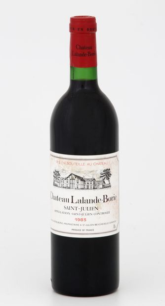 null 12 Bottles CHÂTEAU LALANDE-BORIE - Saint-Julien

Year 1983

(Some dirty and...