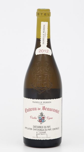 null 6 Bottles CHÂTEAU DE BEAUCASTEL Vieilles Vignes White - Châteauneuf-du-Pape...