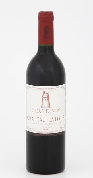 null 1 Bottle CHÂTEAU LATOUR - Pauillac

Year 1985



Exceptional cellar coming from...