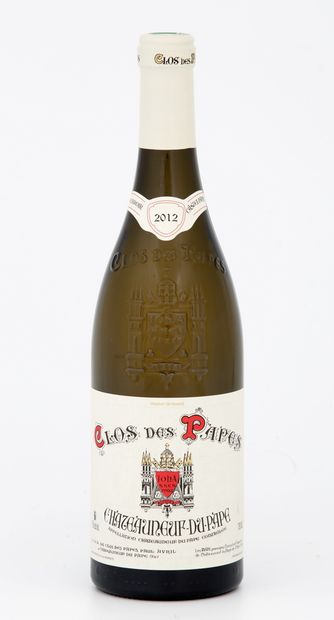 null 6 Bottles CLOS DES PAPES DOMAINE PAUL AVRIL White - Châteauneuf-du-Pape

Year...