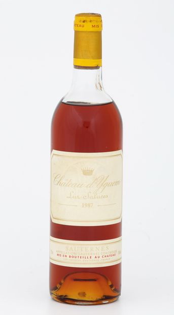 null 1 Bottle CHÂTEAU D'YQUEM - Sauternes

Year 1987

(Level HE/ME, capsule with...