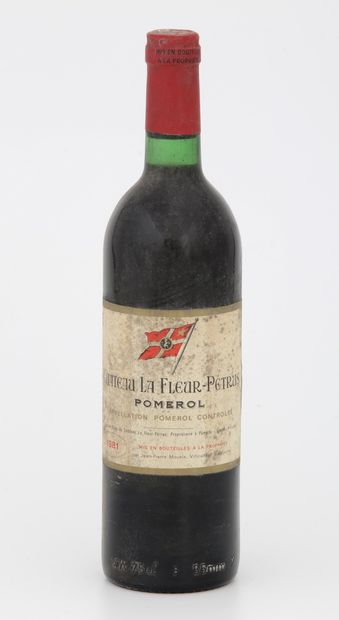 null 5 Bottles CHÂTEAU LA FLEUR PETRUS - Pomerol

Year 1981

(Stained labels - 1...
