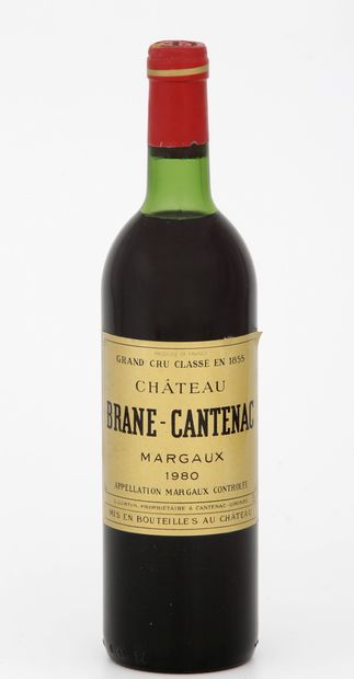 null 12 Bottles CHÂTEAU BRANE CANTENAC - Margaux 

Year 1980

(3 BG levels, 6 TLB...