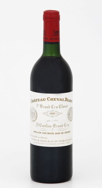 null 12 Bottles CHEVAL BLANC - Saint-Emilion

Year 1985

(2 yellowed labels, one...
