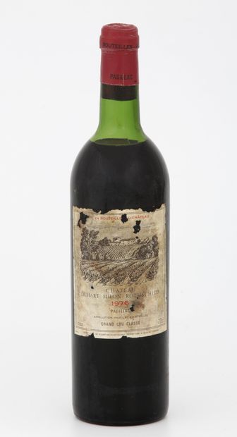 null 12 Bottles CHÂTEAU DUHART MILON - ROTHSCHILD - Pauillac

Year 1976

(Labels...