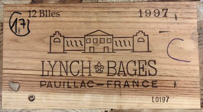 null 12 Bottles CHÂTEAU LYNCH-BAGES - Pauillac

Year 1997

Original wooden case



Exceptional...