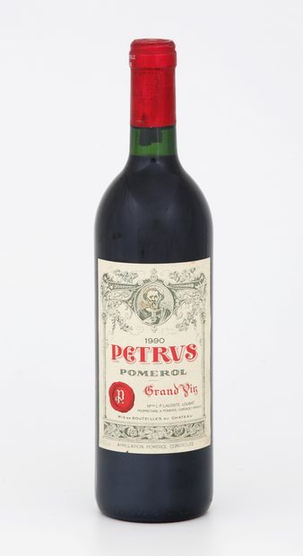 null 1 Bottle CHÂTEAU PETRUS - Pomerol 

Year 1990

Very good condition