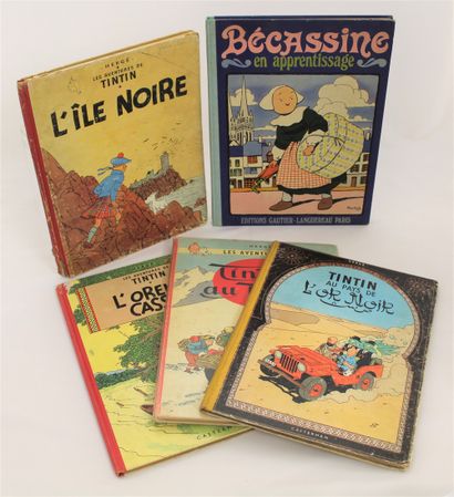 null BANDES DESSINEES

Cinq bandes dessinées

- Bécassine en apprentissage

Paris,...