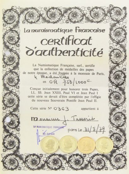 null QUINZE PIECES COMMEMORATIVES Modernes, Edition de la numismatique Française

-...