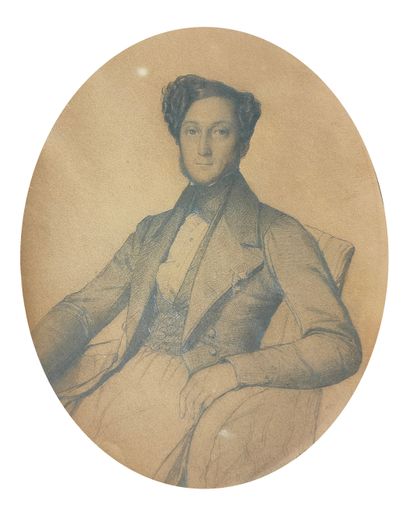 null 
Romain CAZES (1810-1881)

Portrait d’homme en buste, 1837

CRAYON noir et estompe

Signé...