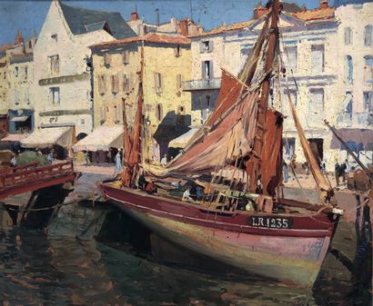 null Paul Emile LECOMTE (1877-1914)

La Rochelle, vue du quai Duperré

HUILE sur...