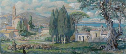 null Lucien Hector JONAS (1880-1947)

Village de la Turbie

HUILE sur toile 

Non...