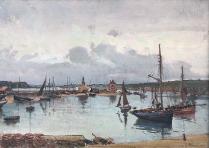 null L. PRIEUR (XIX-XXème Siècle)

Port de Camaret

HUILE sur toile

Signée en bas...
