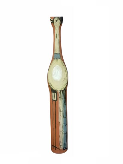 null Jacques INNOCENTI (1926-1958)

Grand vase, volatiles la tête tournée vers la...