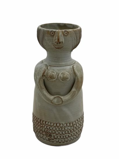 null Dominique POUCHAIN (1956)

Vase femme

Céramique émaillée et empreinte

H. 23,5...