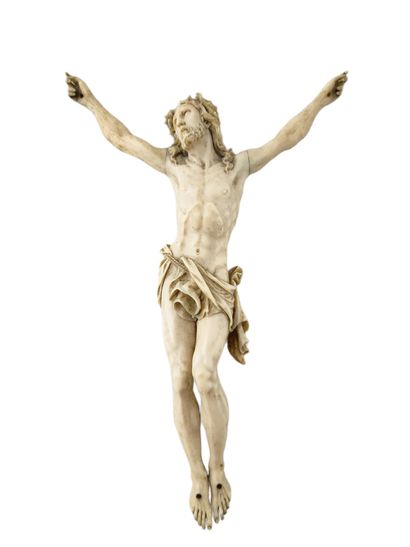 null 
NON VENU 



CHRIST - Fin du XIXème Siècle en ivoire sculpté 


H. 19,5 cm


P....