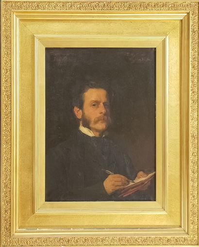 null John Seymour LUCAS (1849-1923)

Portrait de Sydney William Lee et de son épouse...