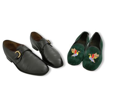 FRATELLI ROSSETTI - PAIRE DE CHAUSSURES A...