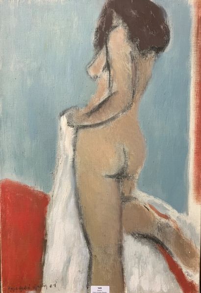 null Henri-André MARTIN (1918-2004)

Standing Nude - 2001

Canvas 

Signed and dated...