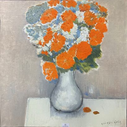 null Henri-André MARTIN (1918-2004)

Vase of flowers 

Canvas 

Signed lower right

60...
