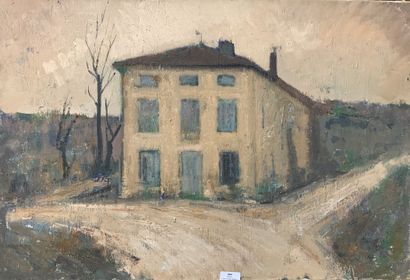 null Henri-André MARTIN (1918-2004)

House in winter

Canvas 

Stamp of the signature...