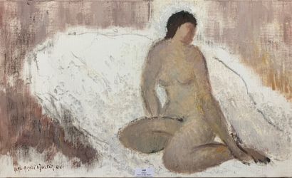 null Henri-André MARTIN (1918-2004)

Crouching Nude - 2000 

Canvas 

Signed and...