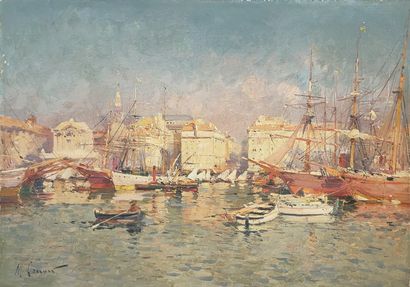 Eugène GALIEN-LALOUE (1854-1941) 
Marseille...