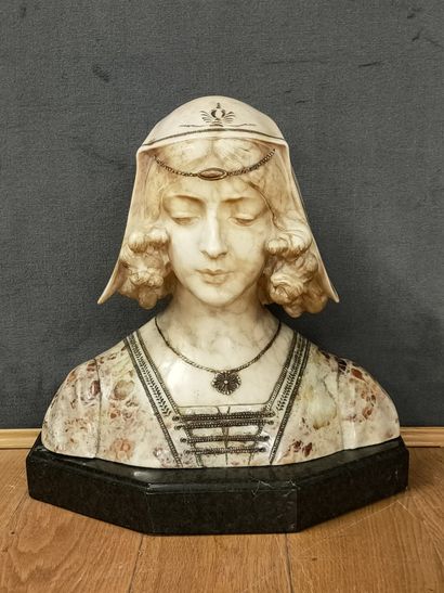 null Dante ZOI (XIXème XXème Siècle)

Buste de jeune fille en costume Renaissance

ONYX...