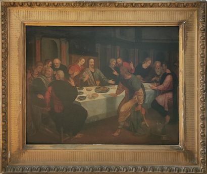 null NORTHERN SCHOOL OF THE 16th CENTURY - Follower of Pieter POURBUS

The Last Supper

PANEL...