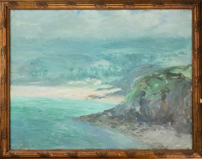 Constantin KOUSNETZOFF (1863-1936) 
Seaside...