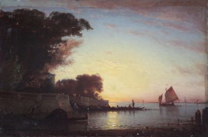 null Amédée ROSIER (1831-1898)

Venise L’ rrivée au bal

HUILE SUR TOILE

Signée...