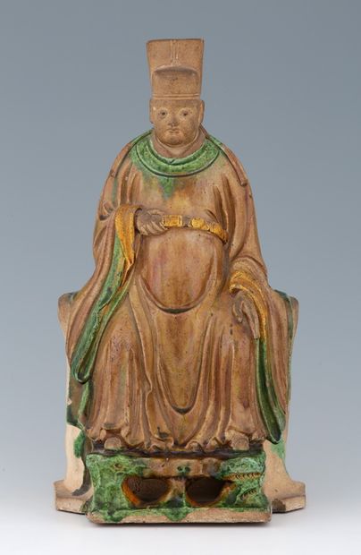 CHINA, MING Dynasty 17th Century 
STATUETTE...