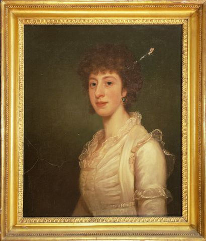null ECOLE ANGLAISE CIRCA 1780

Portrait d’ omme et de femme de qualité

PAIRE D’...