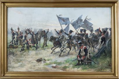 null Alexandre BLOCH (1860-1919)

The return of the victors 1892

OIL ON CANVAS

Signed...