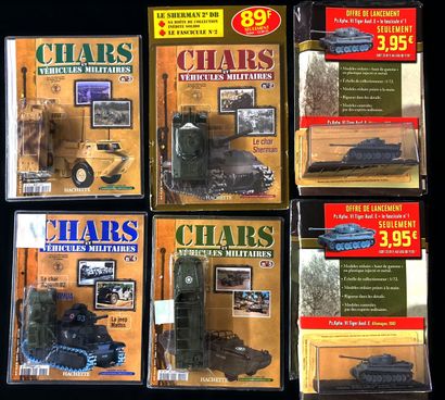 null 55 REDUCED MODELS OF MILITARY VEHICLES, of different brands and collections,...