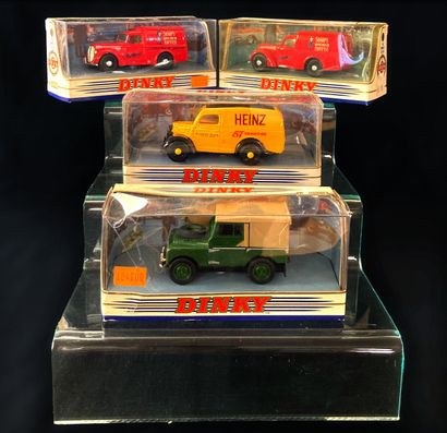null DINKY and MATCHBOX - 4 REDUCED MODELS, in their original box including : 

-...