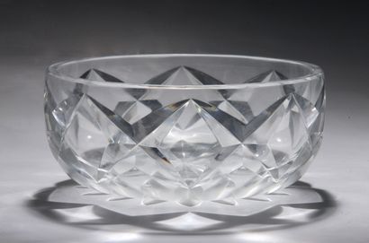 null SAINT-LOUIS - MODELE ELYSEE - JATTE RONDE en cristal blanc taillé Moderne 

Fond...