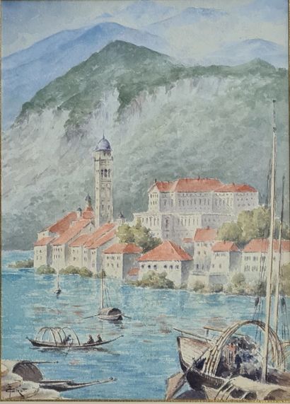 null François Joseph GIROT (1873-1916)

Vues d'une ville en bord de mer

PAIRE D'AQUARELLES...