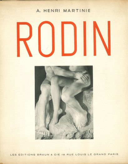 null RODIN, André STEINER 

Photographs of sculptures by Rodin by A. Steiner, text...