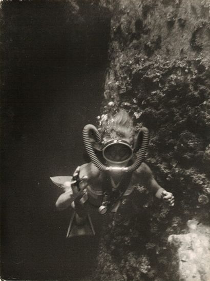null André STEINER (1901-1978)

Le Trayas, Sud de la France, plongeurs sous-marin,...