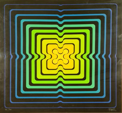 null YVARAL (1934-2002)

Kinetic composition

SERIGRAPH in COLOR

Signed lower right...