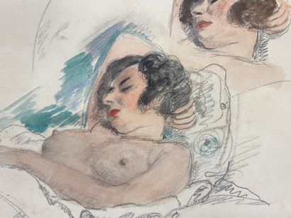 null Henri LEBASQUE (1865-1937)

Etude de nu, deux visages

AQUARELLE sur TRAITS...