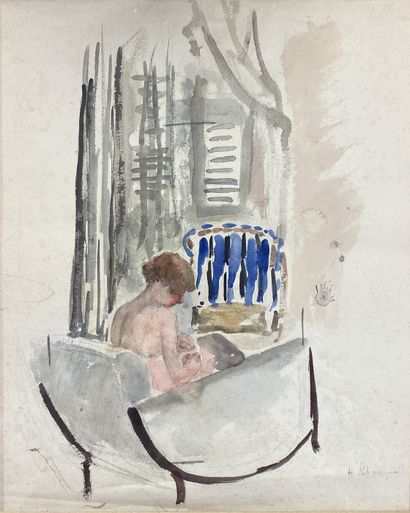 null Henri LEBASQUE (1865-1937)

Femme dans un canapé

AQUARELLE sur TRAITS de CRAYON

Signée...