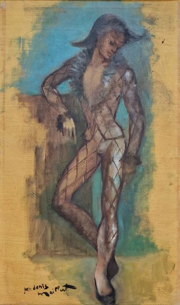 null Jean-Denis MAILLART (1913-2004)

Portrait d'Arlequin

HUILE sur TOILE

Signée...