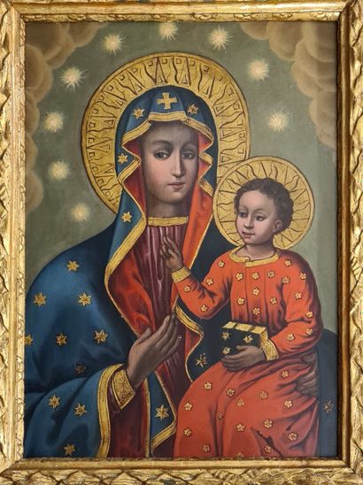 null SPANISH SCHOOL OF THE 19TH CENTURY

Virgin and Child

OIL ON PANEL AND GILDING

78,5...