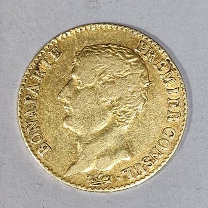 1 PIECE OF 20 FRENCH GOLDEN FRANCS Year 12

P....